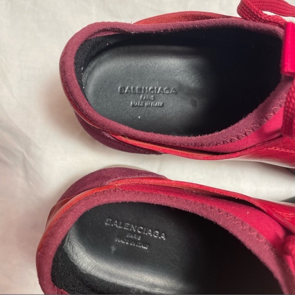 Balenciaga Red Race Runners - Picture 8 of 9